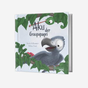 Aku, der Graupapagei