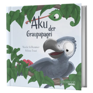 Aku, der Graupapagei